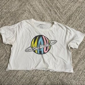 AEO x MAUI&SONS | cropped graphic tee